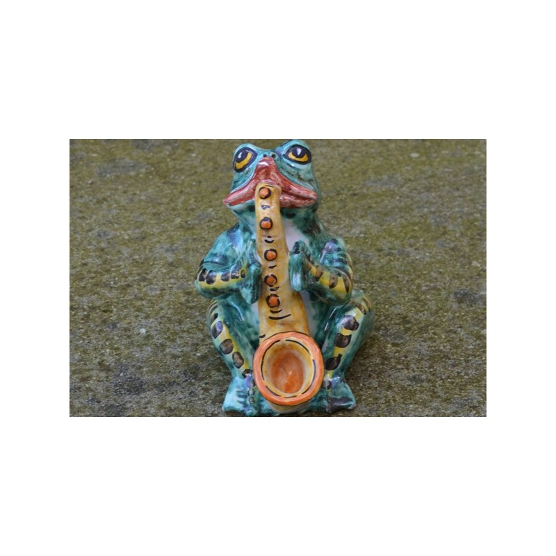 La rana musicante - il sassofono