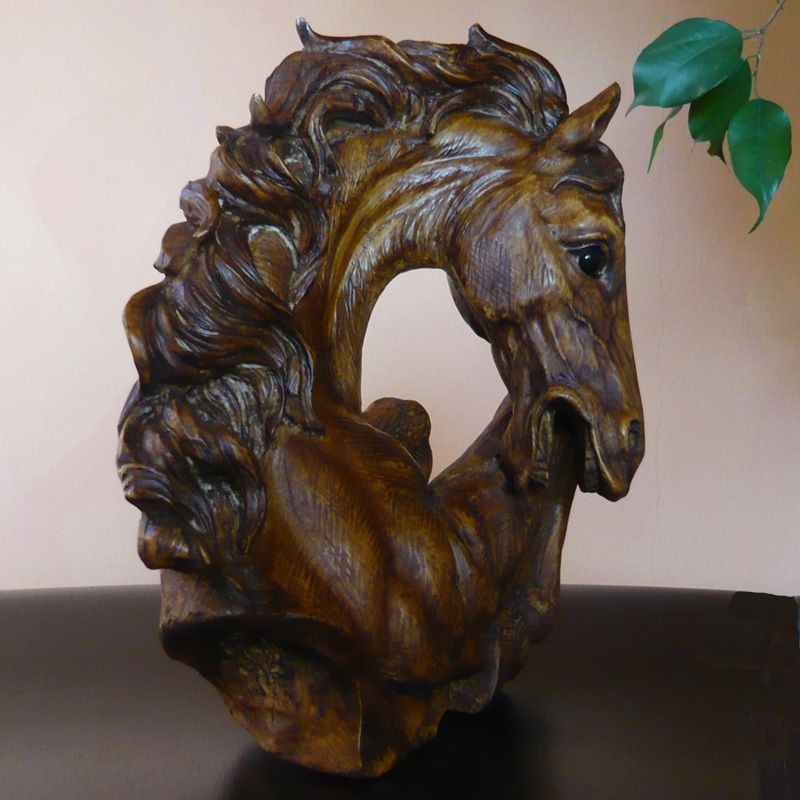 Busto di Cavallo Baio