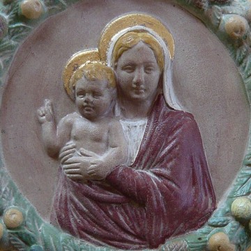 Tondo "Madonna with Child and Angels"