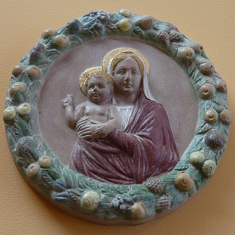 Tondo "Madonna with Child and Angels"