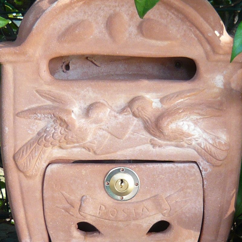 Mailbox with two birds