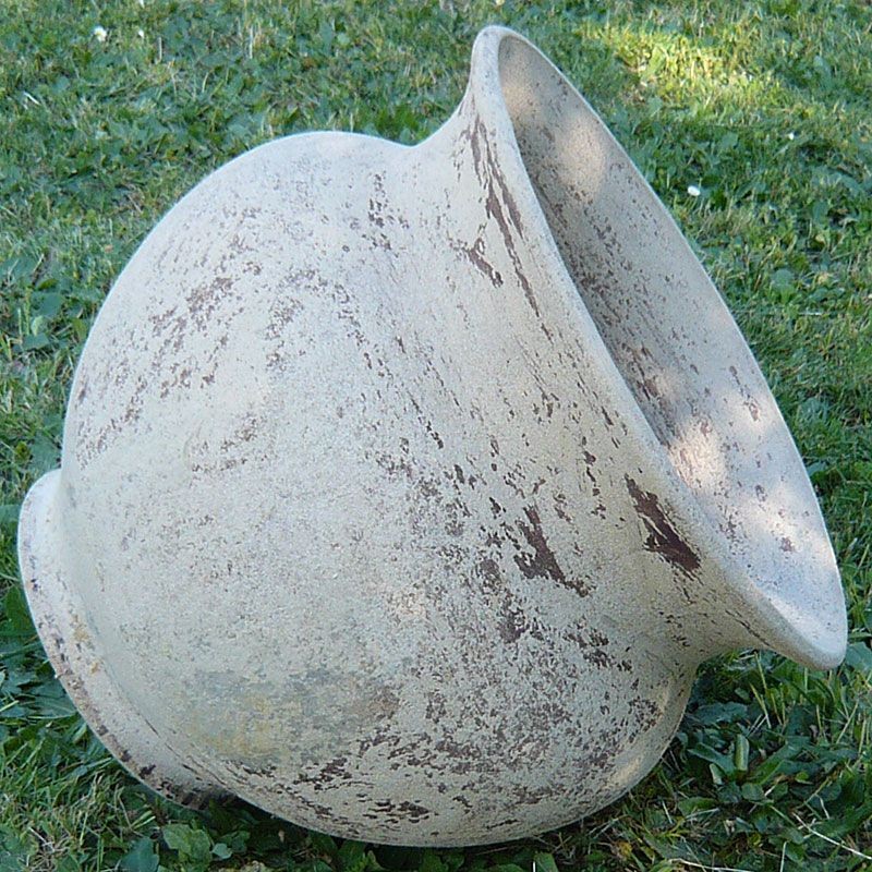Cache-pot in terracotta anticata