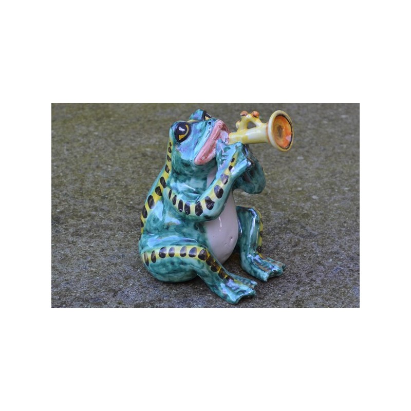 Musician frog - the mandolin