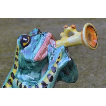 Musician frog - the mandolin