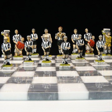 Chess Football "Black White Team"