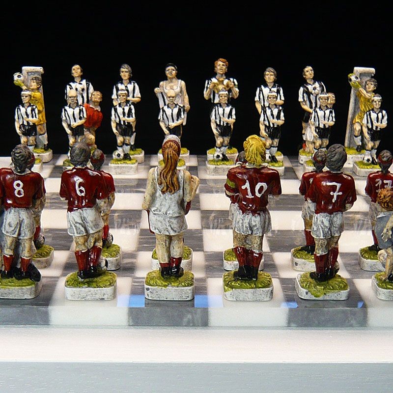 Chess Football "Black White Team"