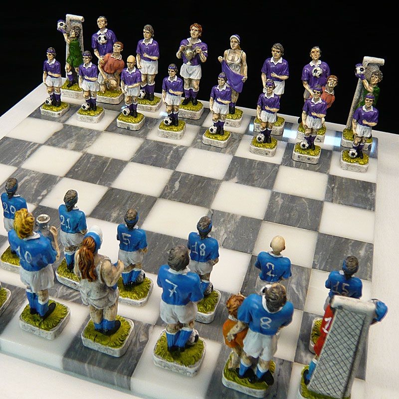 Chess Football "Purple Team"