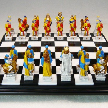 Palio of Siena chess "Chiocciola - Snail"