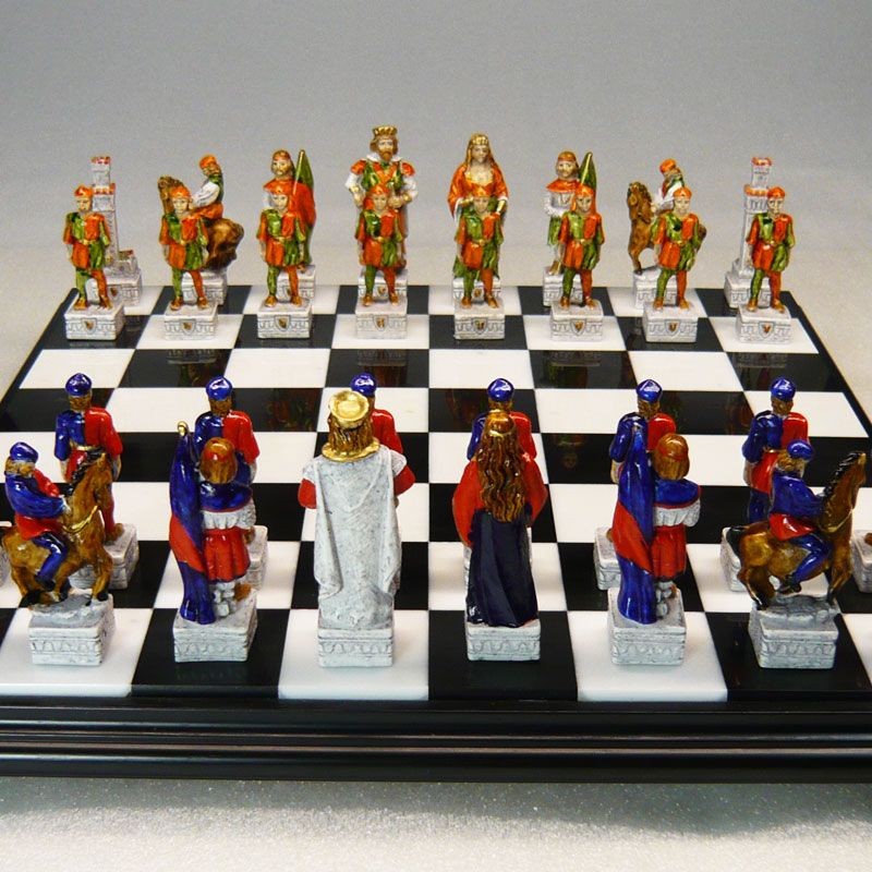 Palio of Siena chess "Selva - Forest"