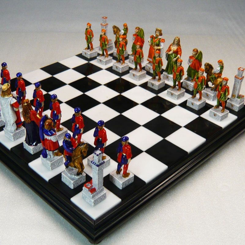 Palio of Siena chess "Selva - Forest"