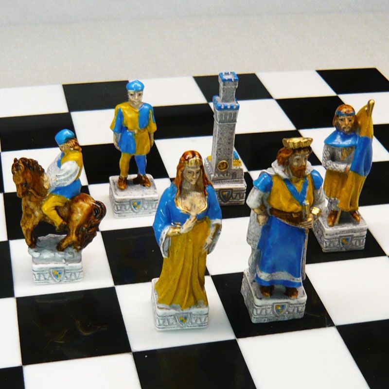 Palio of Siena chess "Tartuca - Tortoise"