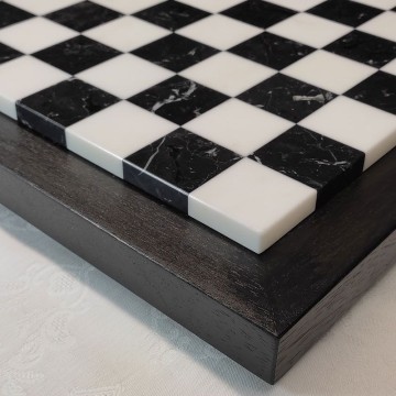 Marble chessboard "Marquina"