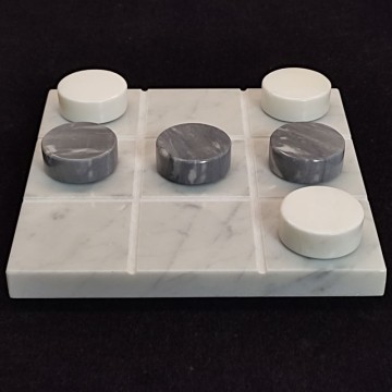 Filetto game chessboard "Grey"