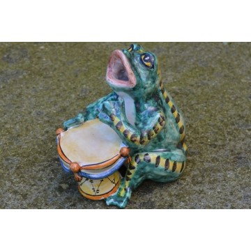 La rana musicante - il tamburo