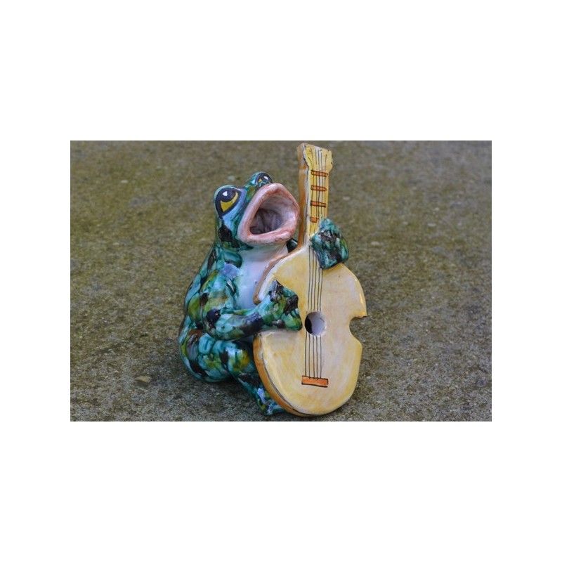 Musician frog - The Mandolin
