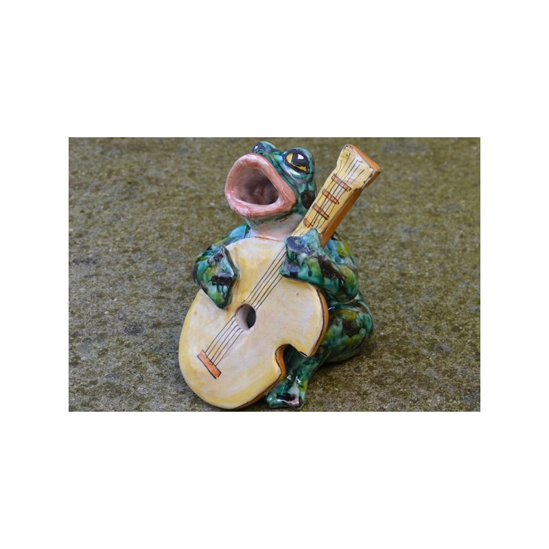 La rana musicante - il contrabbasso