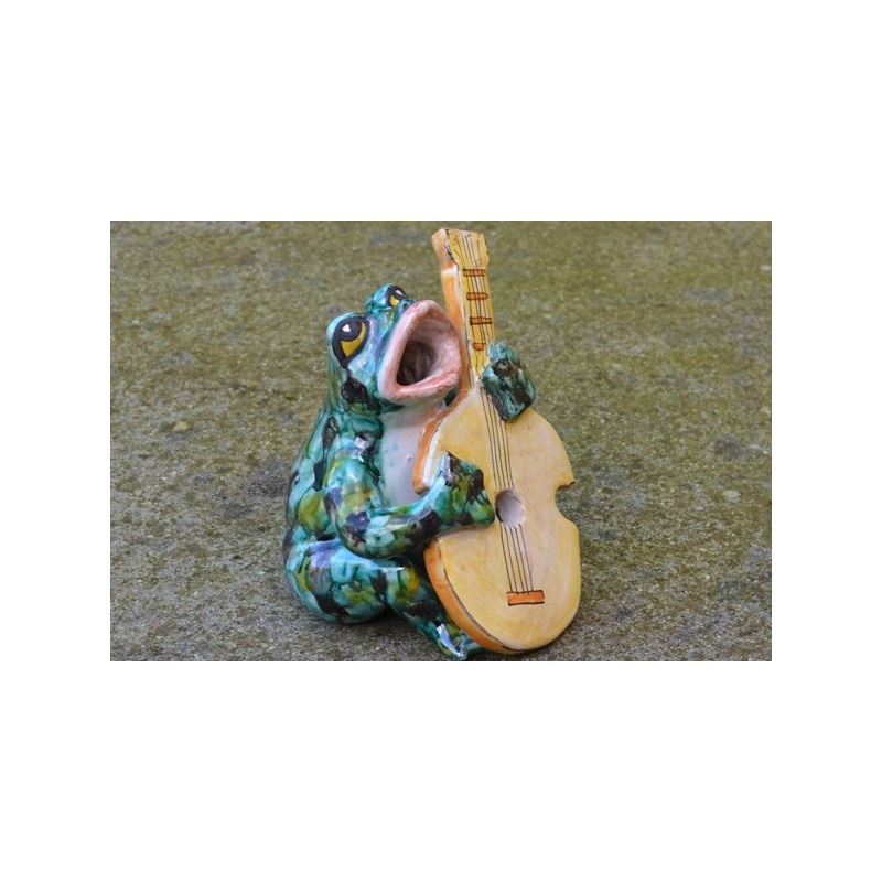 La rana musicante - il contrabbasso
